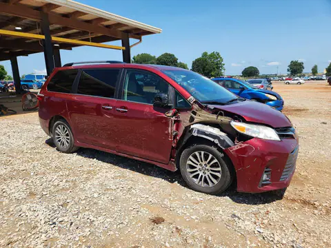 5TDYZ3DC8KS989602 — 2019 Toyota Sienna, фото 4 с аукциона Copart 30.09.2026, Передняя часть