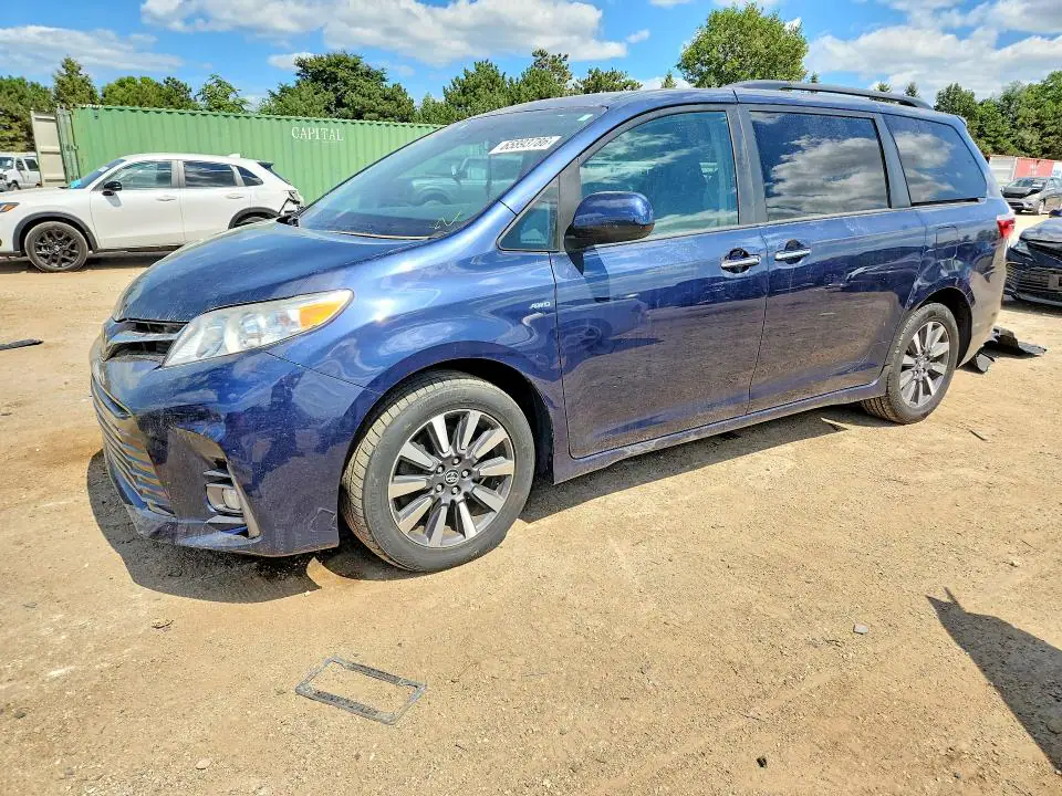5TDDZ3DC8KS221195 Toyota Sienna 2019 — повреждение Подтопление, фото до ремонта