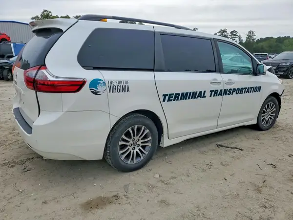 5TDYZ3DC5LS053387 — 2020 Toyota Sienna, фото 3 с аукциона Copart, Передняя часть