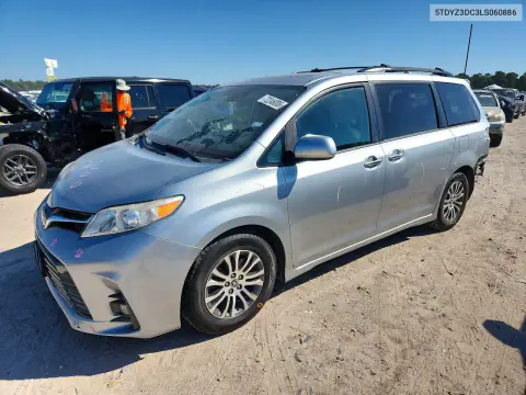 2020 Toyota Sienna Xle 8-Passenger VIN 5TDYZ3DC3LS060886 фото 1