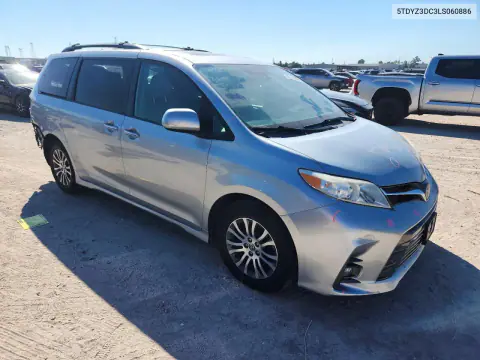 2020 Toyota Sienna Xle 8-Passenger VIN 5TDYZ3DC3LS060886 фото 4
