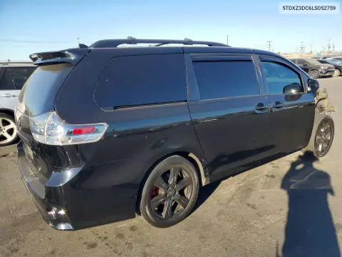 2020 Toyota Sienna Se Premium 8-Passenger VIN 5TDXZ3DC6LS052759 фото 3