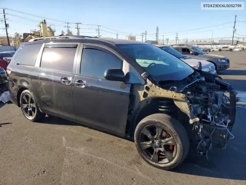 2020 Toyota Sienna Se Premium 8-Passenger VIN 5TDXZ3DC6LS052759 фото 4