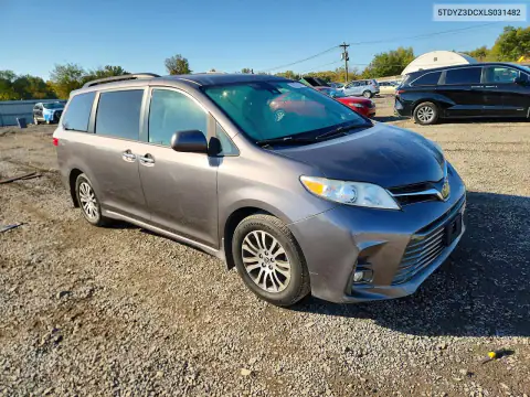 5TDYZ3DCXLS031482 — 2020 Toyota Sienna, фото 4 с аукциона Copart 16.10.2026, Мелкие вмятины и царапины