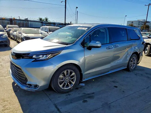 2021 TOYOTA SIENNA VIN 5TDYRKEC2MS029736 фото 1