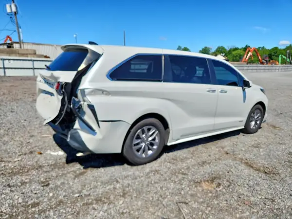 5TDYSKFC7MS015933 — 2021 Toyota Sienna, фото 3 с аукциона Copart, Задняя часть