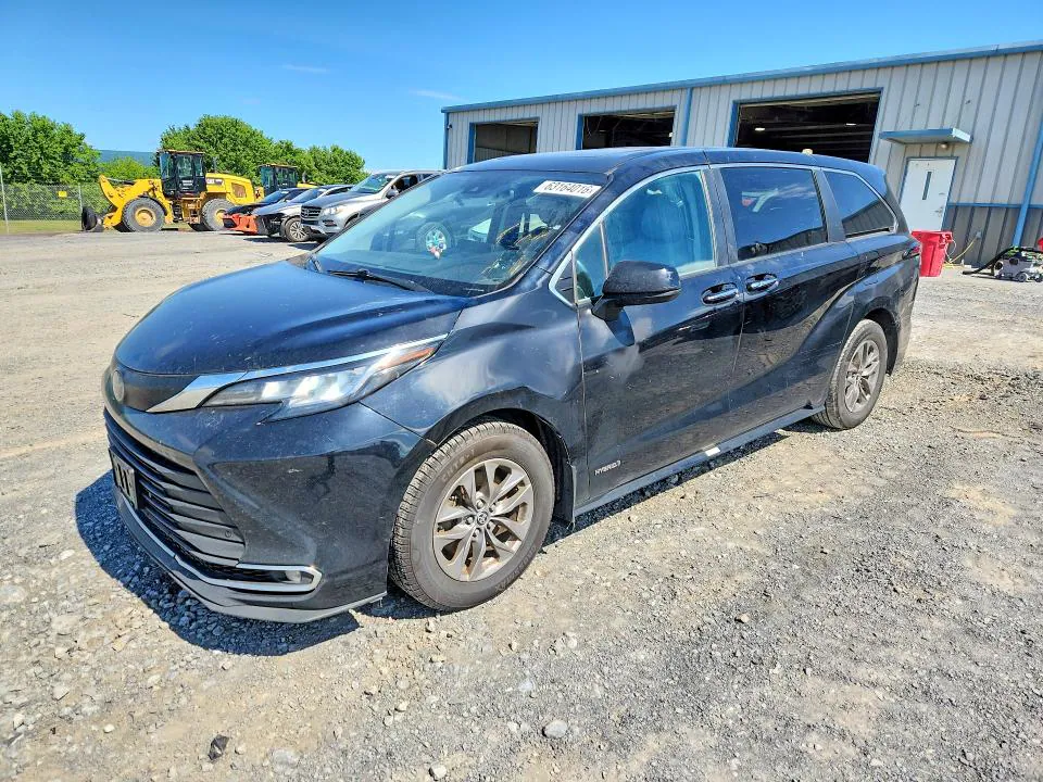 2021 TOYOTA SIENNA VIN 5TDYRKECXMS029029 фото 1