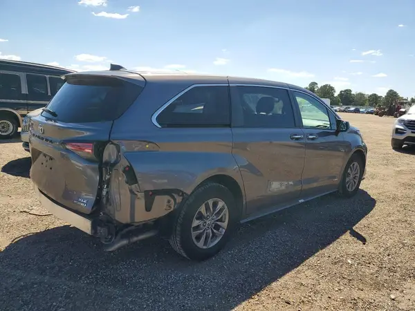 5TDYSKFC4MS007398 — 2021 Toyota Sienna, фото 3 с аукциона Copart, Задняя часть