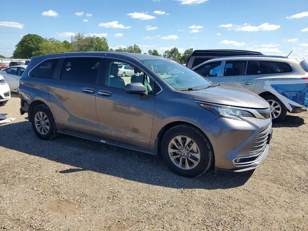 5TDYSKFC4MS007398 — 2021 Toyota Sienna, фото 4 с аукциона Copart, Задняя часть