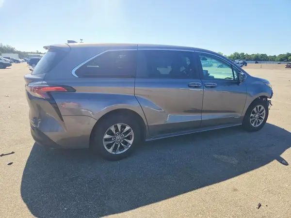 5TDKRKEC3MS030299 — 2021 Toyota Sienna, фото 3 с аукциона Copart, Передняя часть