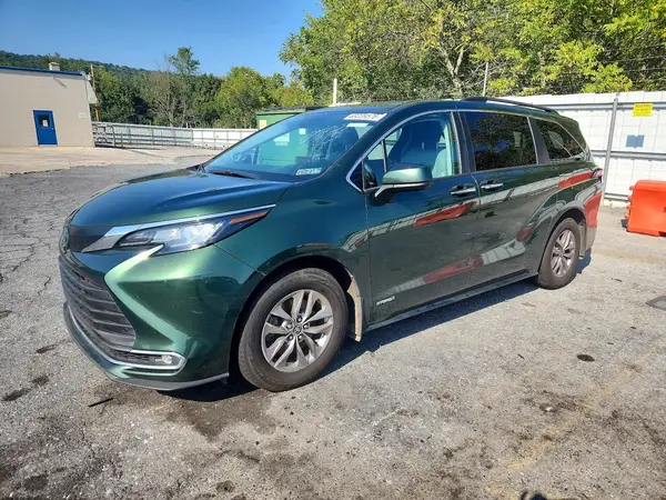 5TDJRKEC7MS025005 — 2021 Toyota Sienna, Мелкие вмятины и царапины (Minor Dent/Scratches), фото до ремонта