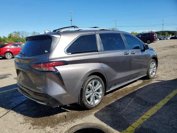5TDERKEC6MS012926 — 2021 Toyota Sienna, фото 3 с аукциона Copart, Передняя часть