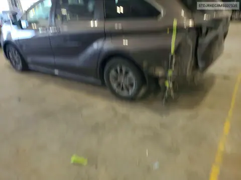 2021 Toyota Sienna Xle VIN 5TDJRKEC8MS037535 фото 2