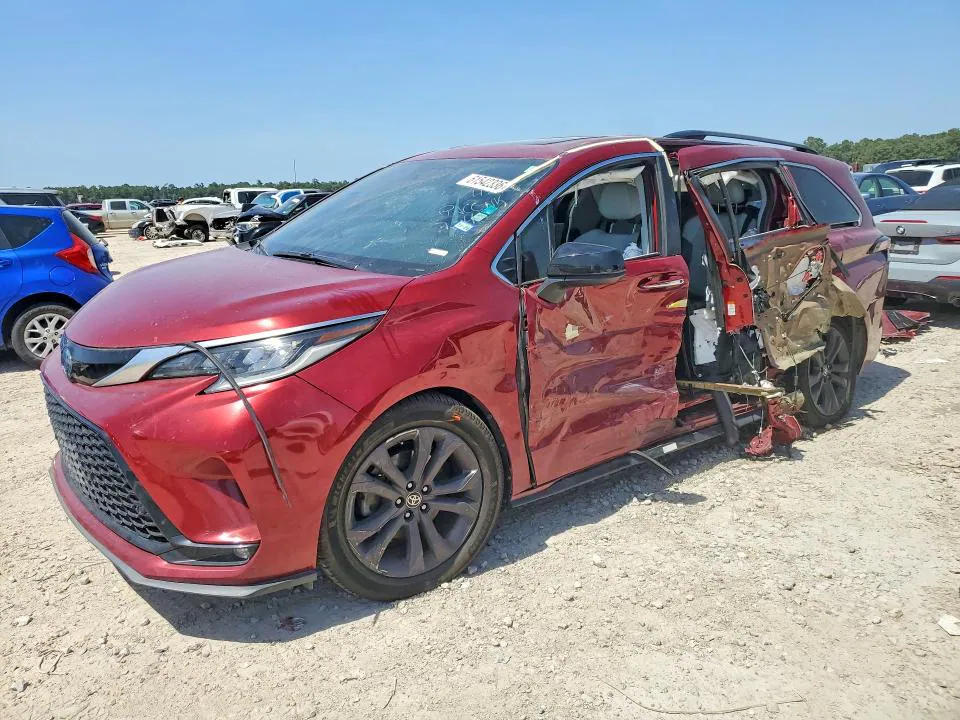2022 TOYOTA SIENNA VIN 5TDXRKEC9NS085170 фото 1