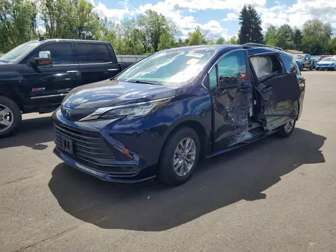 5TDKSKFC9NS067684 — 2022 Toyota Sienna, Боковая часть (Side), фото до ремонта