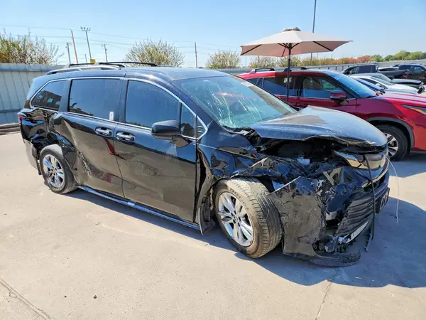 5TDASKFCXNS053711 — 2022 Toyota Sienna, фото 4 с аукциона Copart, Передняя часть