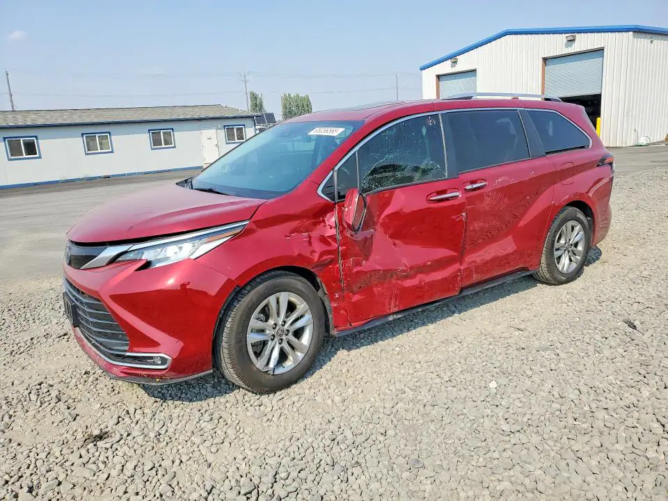 5TDZSKFC9PS094367 Toyota Sienna 2023 — повреждение Боковая часть, фото до ремонта