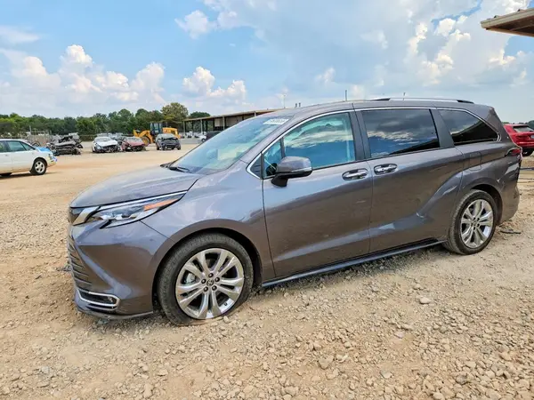 5TDERKEC3PS179894 — 2023 Toyota Sienna, Передняя часть (Front End), фото до ремонта