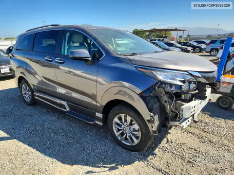 2023 Toyota Sienna Xle VIN 5TDJSKFC0PS093329 фото 4