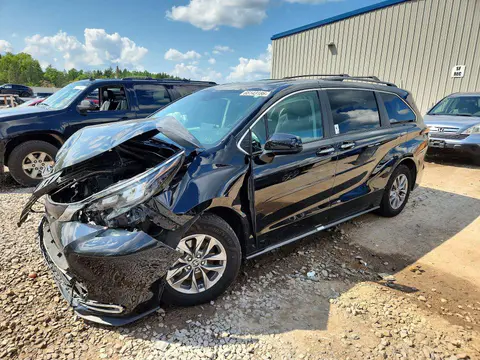 5TDJRKEC5RS200634 — 2024 Toyota Sienna, Передняя часть (Front End), фото до ремонта