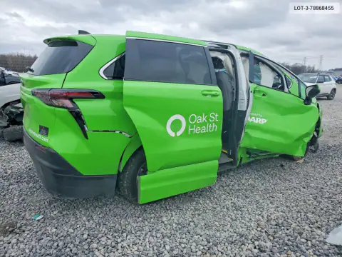 2024 Toyota Sienna VIN 5TDKSKFC6RS127510 фото 3