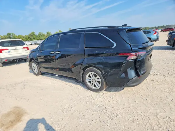 5TDJSKFC2SS2165XX — 2025 Toyota Sienna, фото 2 с аукциона Copart, Задняя часть