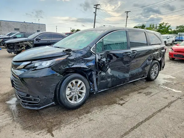 5TDKSKFC8TS232833 — 2026 Toyota Sienna, Боковая часть (Side), фото до ремонта
