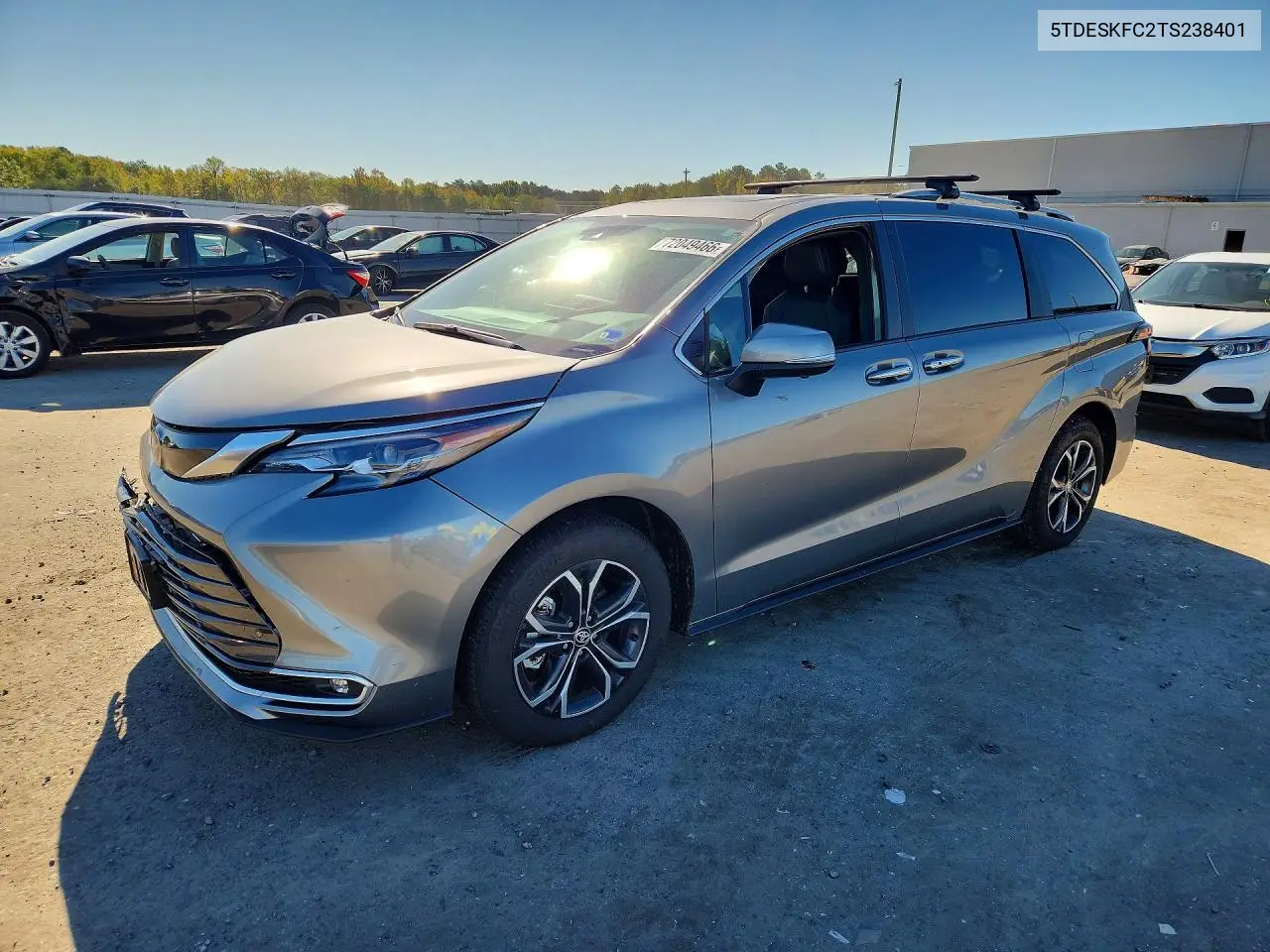 2026 Toyota Sienna Platinum 7-Passenger VIN 5TDESKFC2TS238401 фото 1