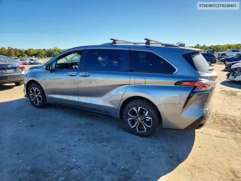 2026 Toyota Sienna Platinum 7-Passenger VIN 5TDESKFC2TS238401 фото 2