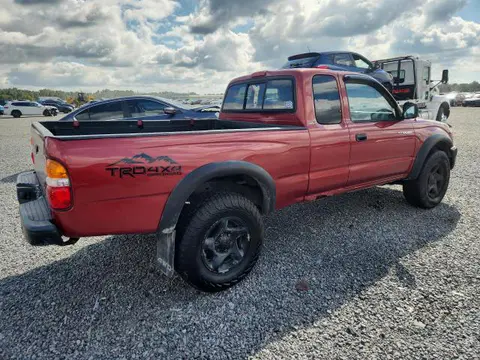 2001 TOYOTA TACOMA VIN 5TEWN72N51Z812859 фото 3