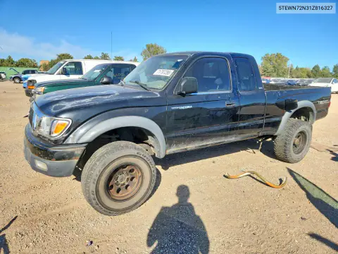 2001 Toyota Tacoma V6 VIN 5TEWN72N31Z816327 фото 1