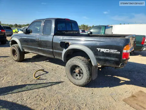 2001 Toyota Tacoma V6 VIN 5TEWN72N31Z816327 фото 2