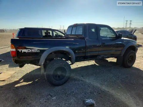2001 Toyota Tacoma V6 VIN 5TEWN72N31Z816327 фото 3
