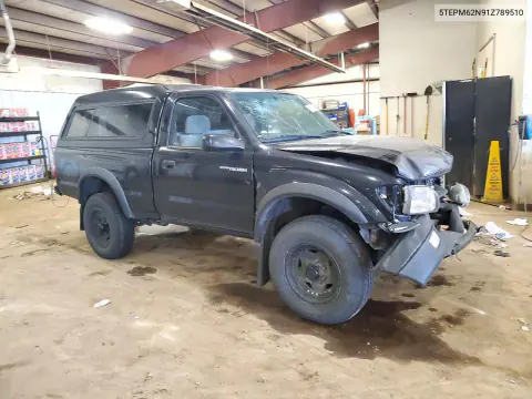 2001 Toyota Tacoma Base VIN 5TEPM62N91Z789510 фото 4
