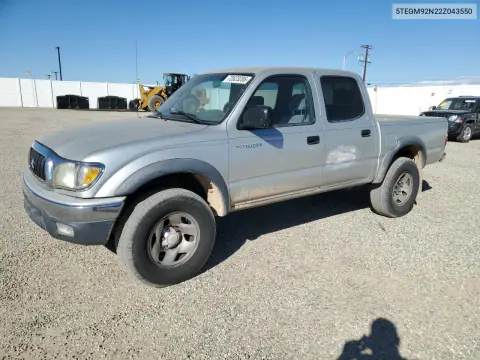 2002 Toyota Tacoma Double Cab Prerunner VIN 5TEGM92N22Z043550 фото 1
