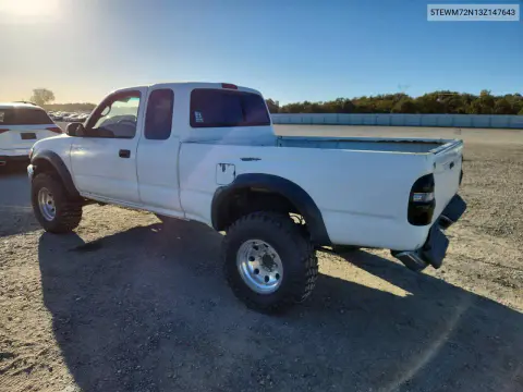 2003 Toyota Tacoma Base VIN 5TEWM72N13Z147643 фото 2