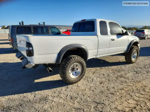2003 Toyota Tacoma Base VIN 5TEWM72N13Z147643 фото 3