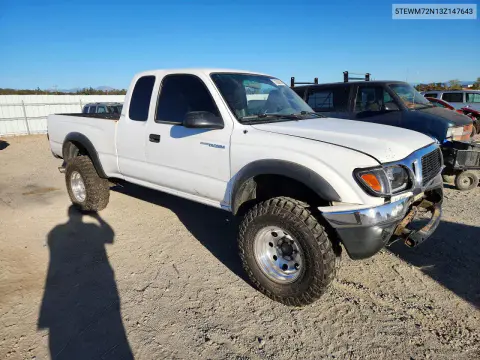 2003 Toyota Tacoma Base VIN 5TEWM72N13Z147643 фото 4