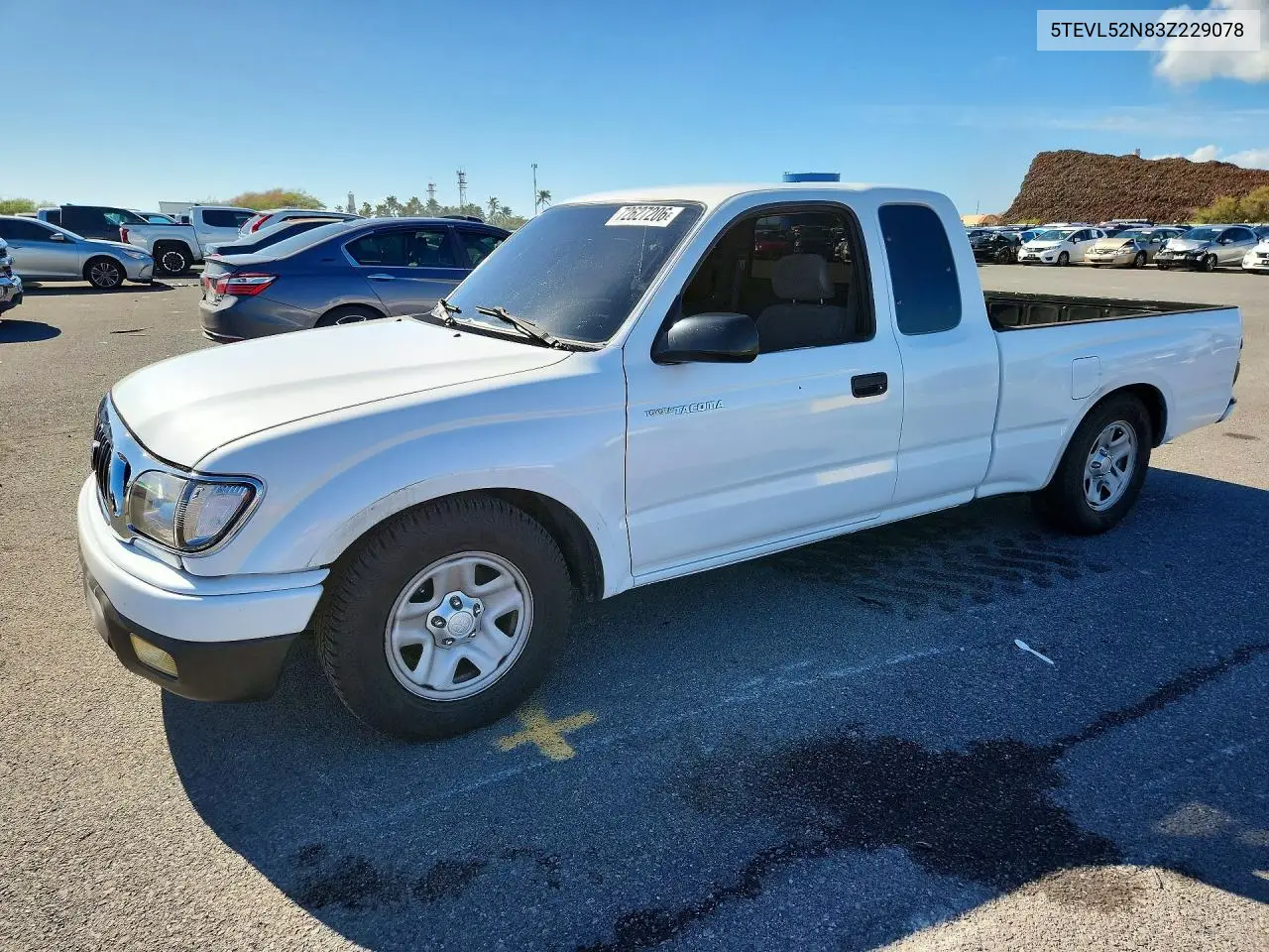 2003 Toyota Tacoma Base VIN 5TEVL52N83Z229078 фото 1