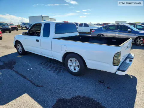 2003 Toyota Tacoma Base VIN 5TEVL52N83Z229078 фото 2