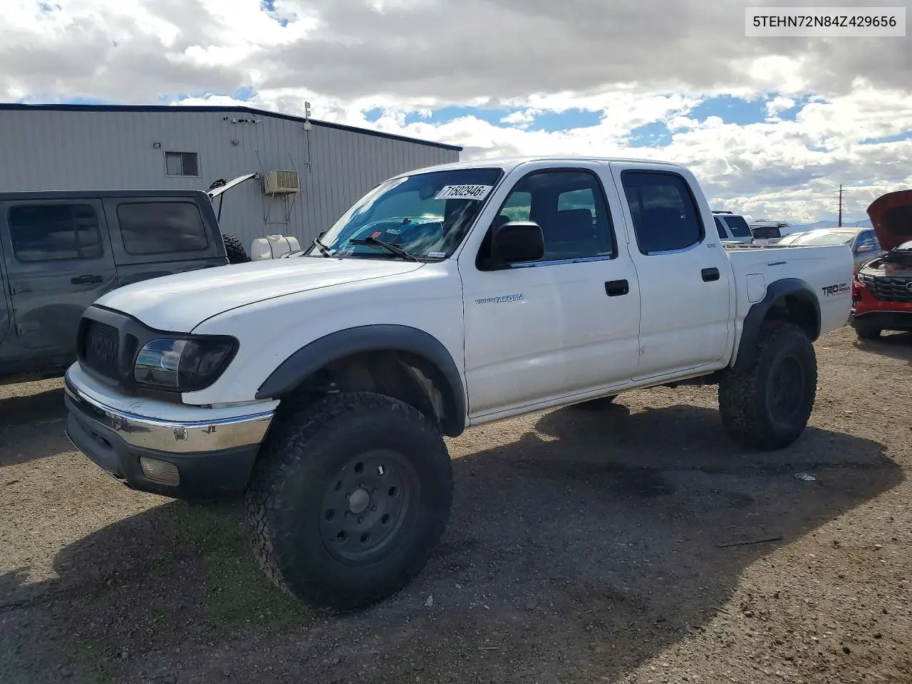 2004 Toyota Tacoma V6 VIN 5TEHN72N84Z429656 фото 1