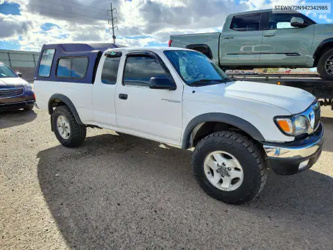 5TEWN72N94Z342985 — 2004 Toyota Tacoma, фото 4 с аукциона Copart 19.10.2026, Верхняя часть / Крыша
