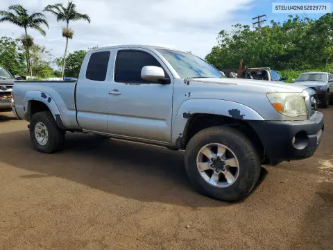 2005 Toyota Tacoma Access Cab VIN 5TEUU42N05Z029771 фото 4