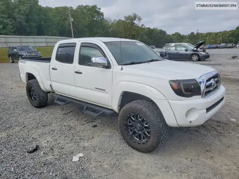 2005 Toyota Tacoma Double Cab Long Bed VIN 3TMMU52N65M001394 фото 4