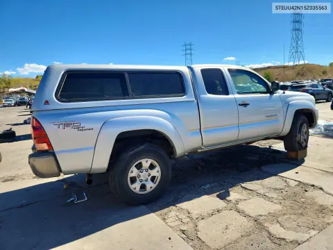 2005 Toyota Tacoma Access Cab VIN 5TEUU42N15Z035563 фото 3