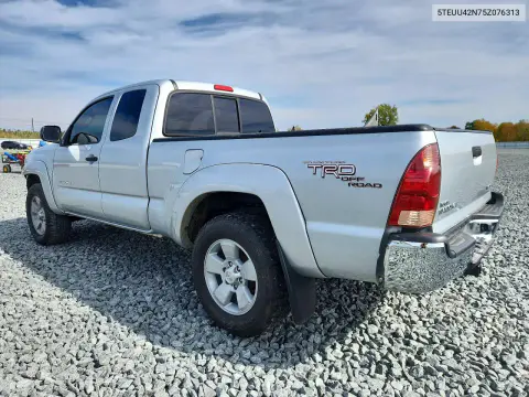 2005 Toyota Tacoma Access Cab VIN 5TEUU42N75Z076313 фото 2
