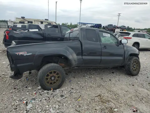 2006 Toyota Tacoma Access Cab VIN 5TEUU42N56Z205909 фото 3