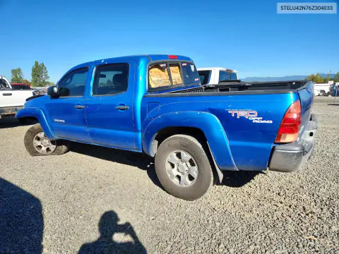 2006 Toyota Tacoma V6 VIN 5TELU42N76Z304033 фото 2