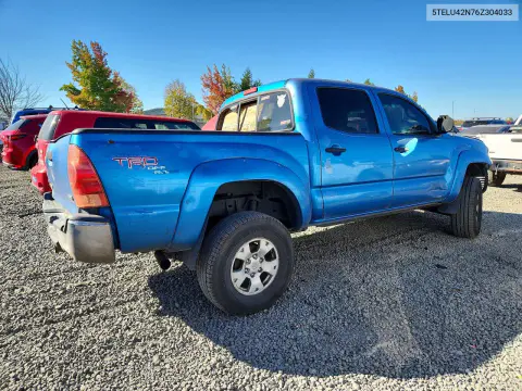 2006 Toyota Tacoma V6 VIN 5TELU42N76Z304033 фото 3