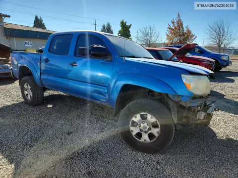 2006 Toyota Tacoma V6 VIN 5TELU42N76Z304033 фото 4